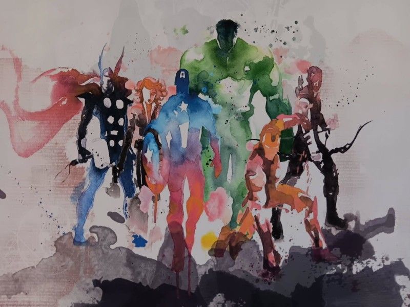 Marvel Superhero Art