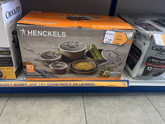 Henckels 10 pc cookware