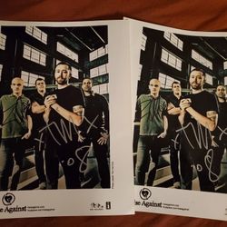 Signed Rise Against Prints