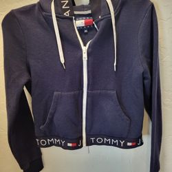 Tommy Jean Hooded Sweatshirt Women's M