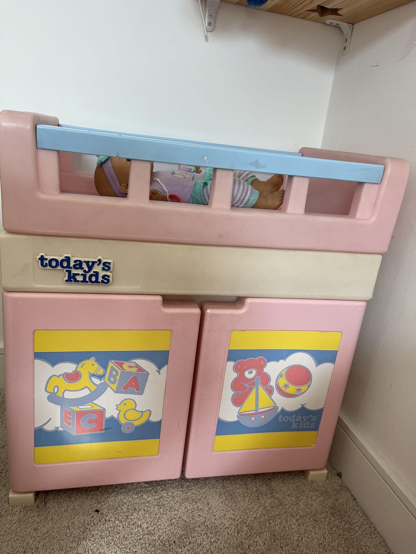 Vintage Doll Changing Table
