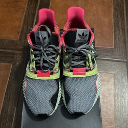 adidas Mens Zx 4000 4D Grey/High Res Yellow Bd7927 Size 8.5