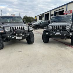 Bumper And Winch For Jeeps!