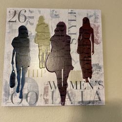 Assorted fashion wall art