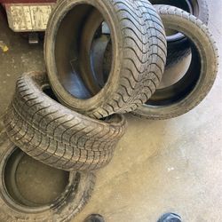 Golf Cart Tire. Size 10 And 12. Good Condition 