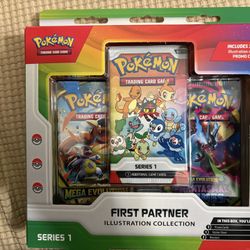 Pokémon First Partner Illustration Collection Series 1