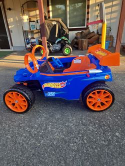 Electric hot wheel car.
