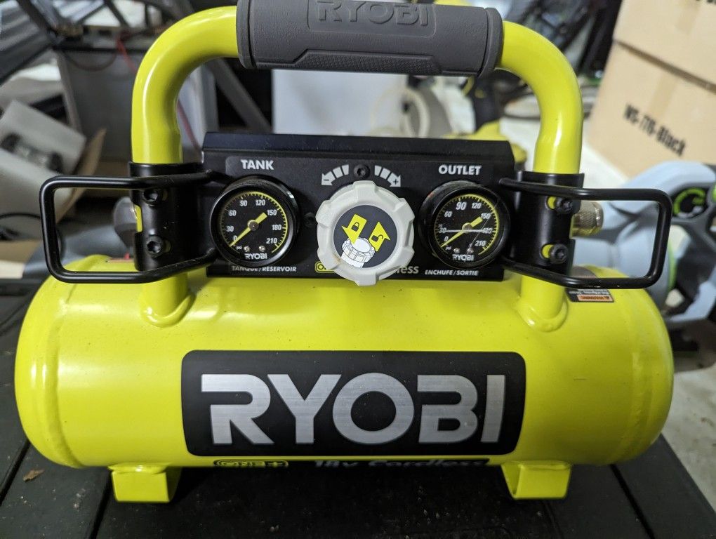 Ryobi One+ 18v cordless air compressor (Tool only)