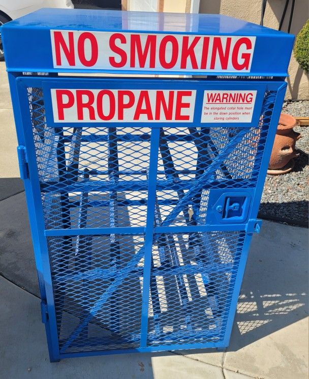 Forklift Propane Tank Cage