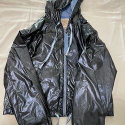 Blue Metallic Windbreaker - Size M