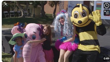 Halloween costumes for sale. Mascots