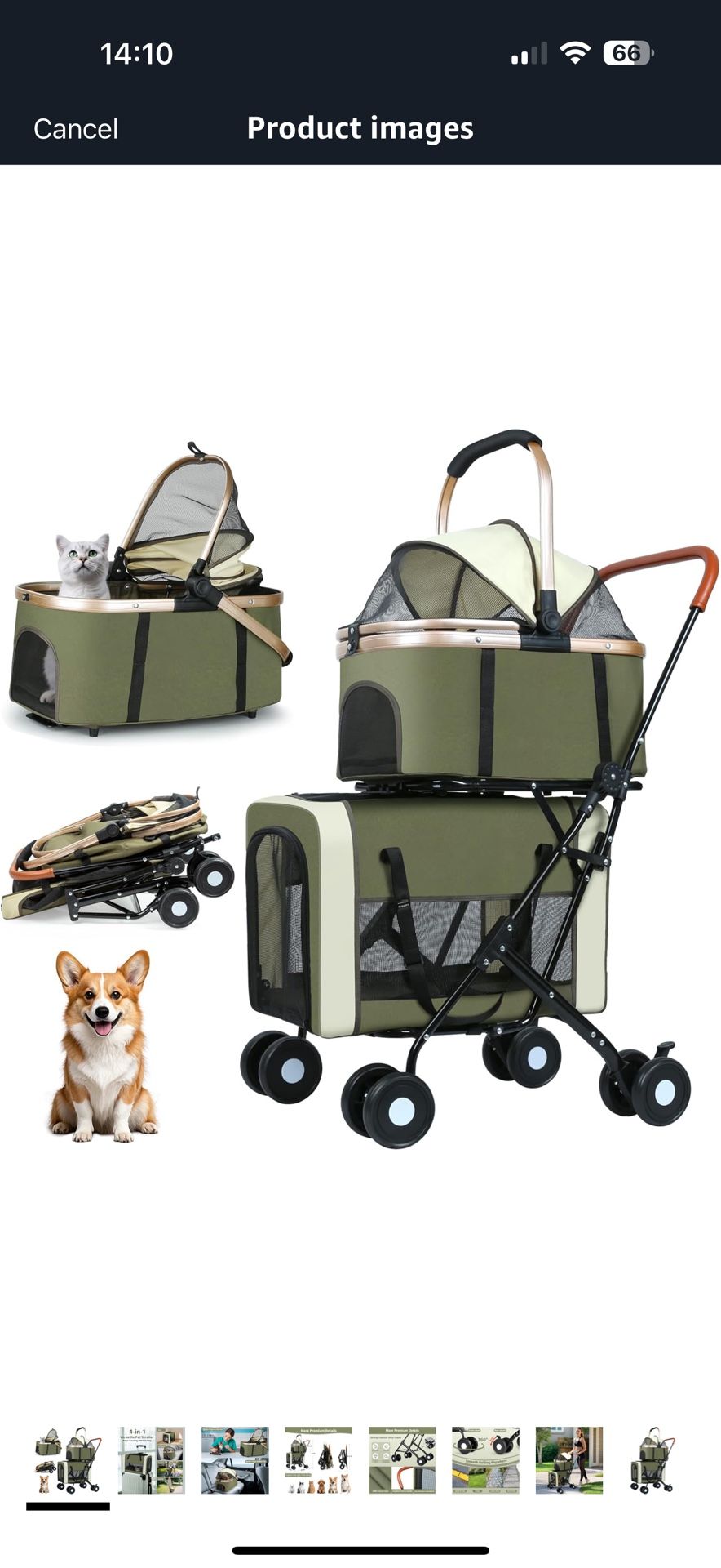 Dog/cat Stroller