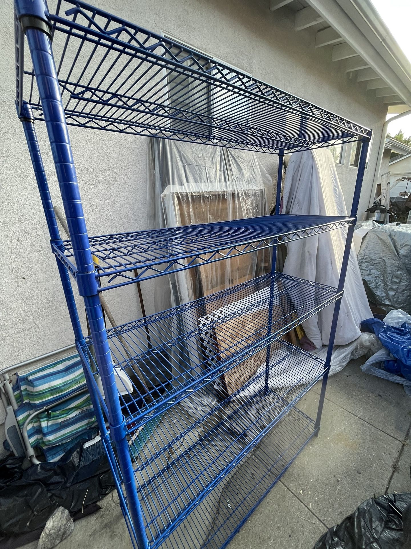 Steel Shelving - Adjustable Wire Metal Shelves