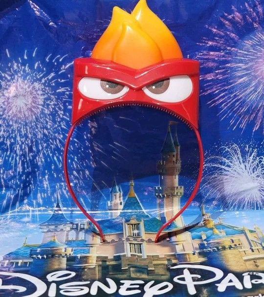 Walt Disney World/ Disney Parks Inside Out Anger Light-Up Headbands $15 each (two available)