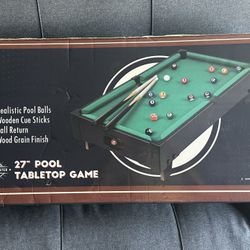 Westminster 27” Pool Tabletop Game