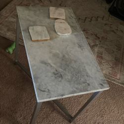 Marble Side Table 