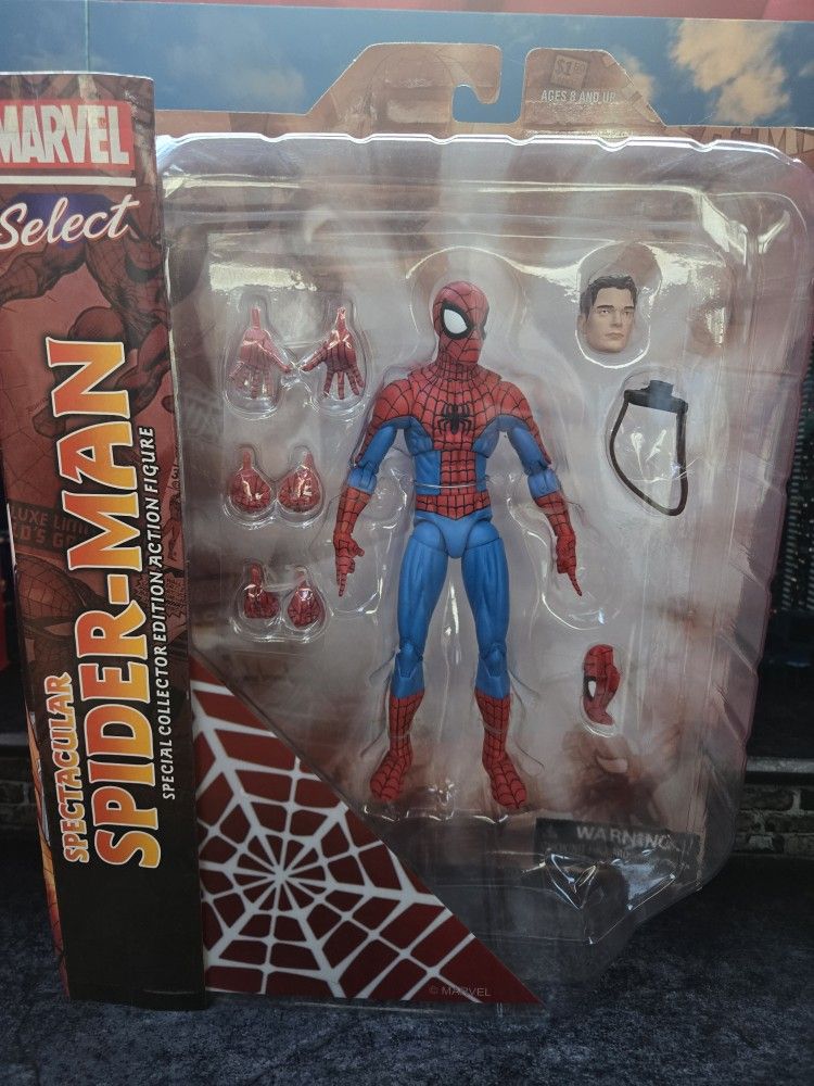 7" Dimon Select Spider Man Action Figure