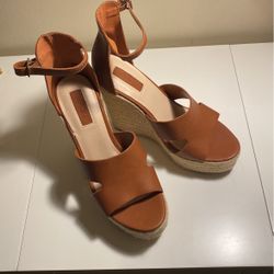 Brand New Forever 21 Wedge Sandals Size 7 