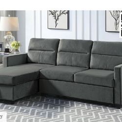Sleeper Sectional With Storage