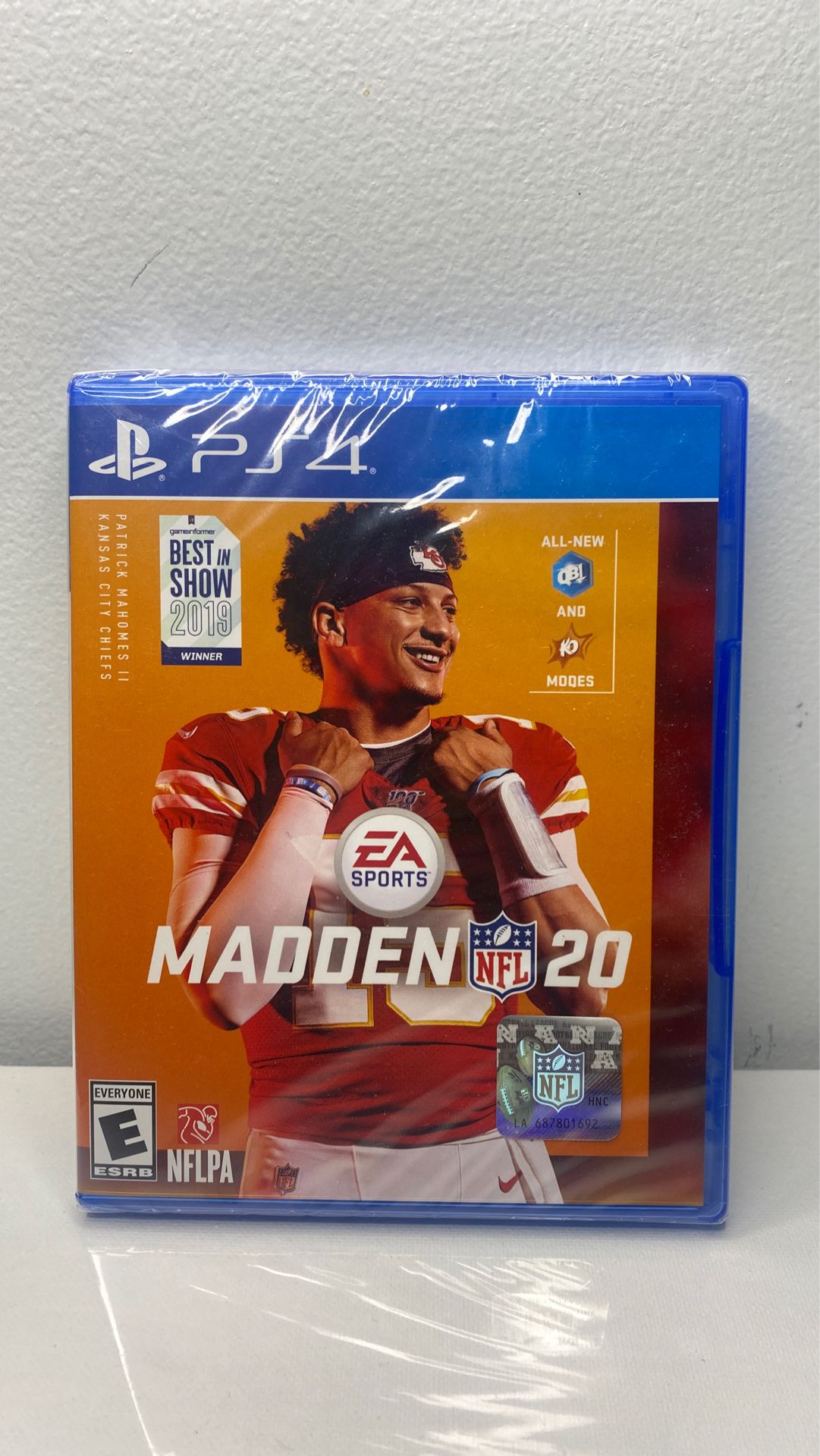 Madden 20 play station 4 new in plastic ps4