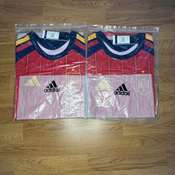 Spain Jersey Size Small and Medium