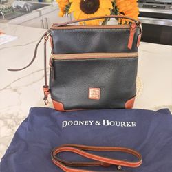 Dooney And Burke Cross Body black Bag