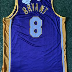 Kobe Bryan 8 Lakers Jersey 2001 