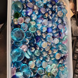 Cobalt blue, Crystal ice, Caribbean Blue luster for indoor and outdoor