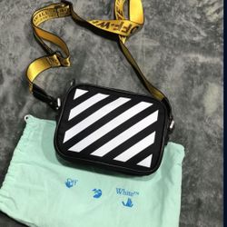 Off White Horizontal Crossbody Bag