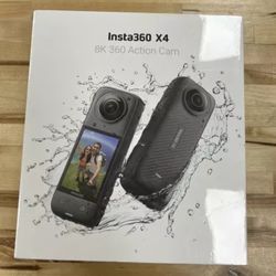 Insta360 X4 Action Sport Camera,8K Waterproof 360° Wide-Angle Invisible Selfie