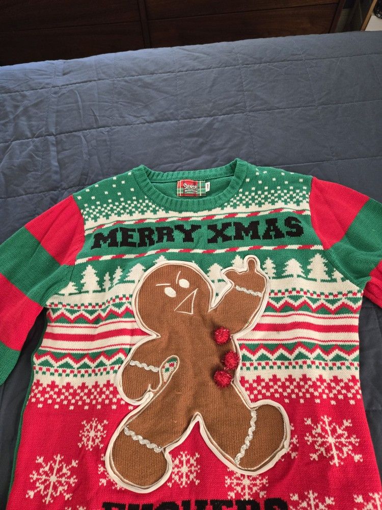 RUDE CHRISTMAS SWEATER