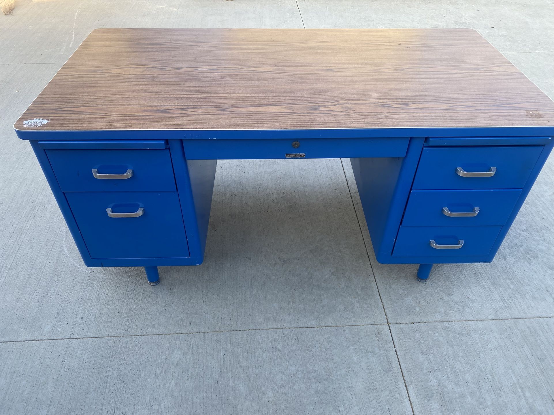 Mid Century  Tanker desk
