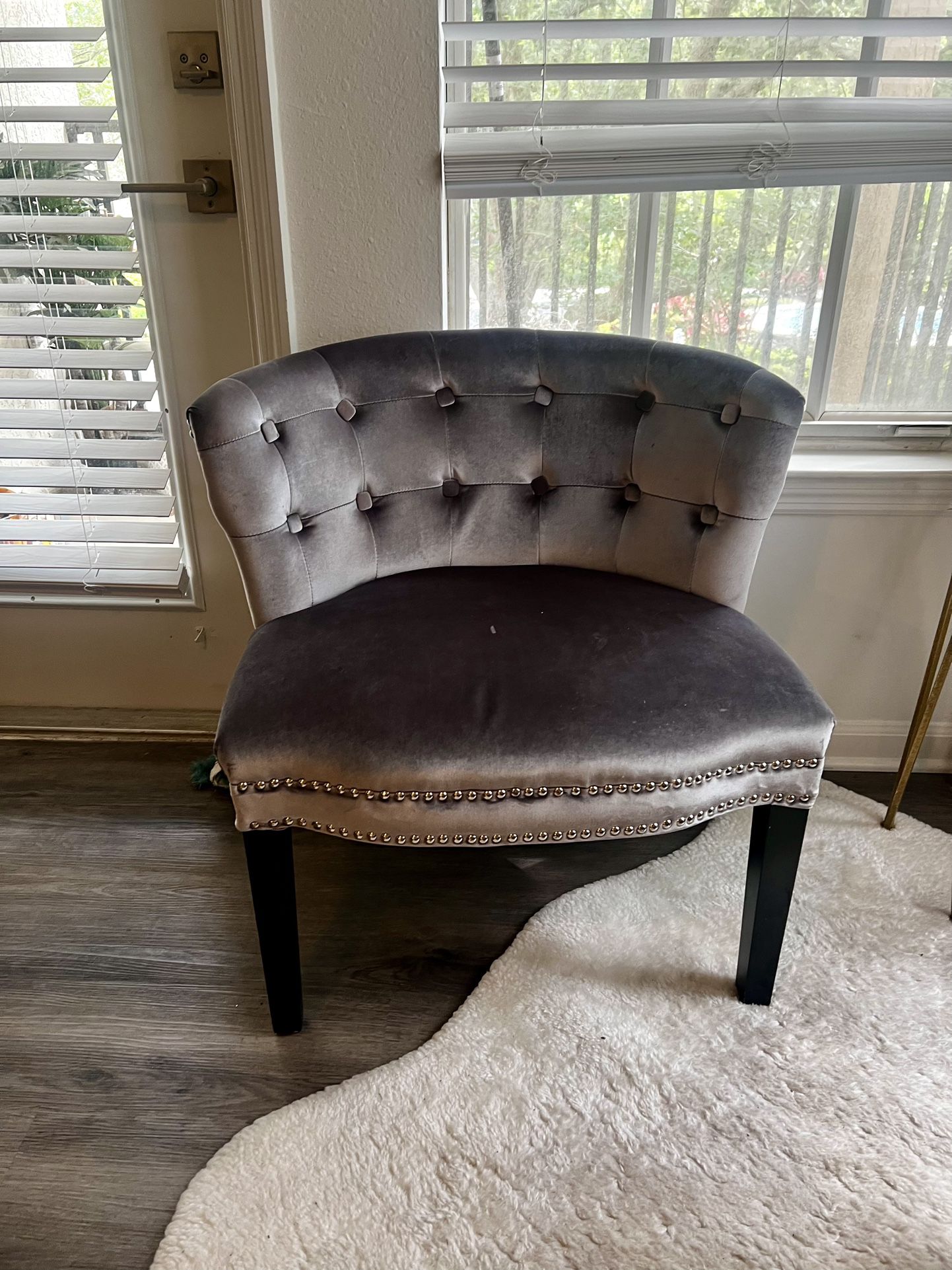Gray Upholster Chairs 
