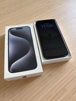 Iphone 15 Pro 128 GB Like New in Box
