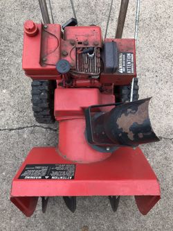 1977 Toro 2 Stage Snowblower