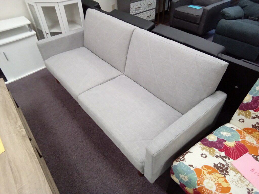 Gray Pattern Couch