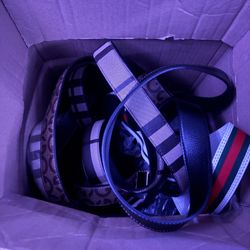 Box of Variety Belts