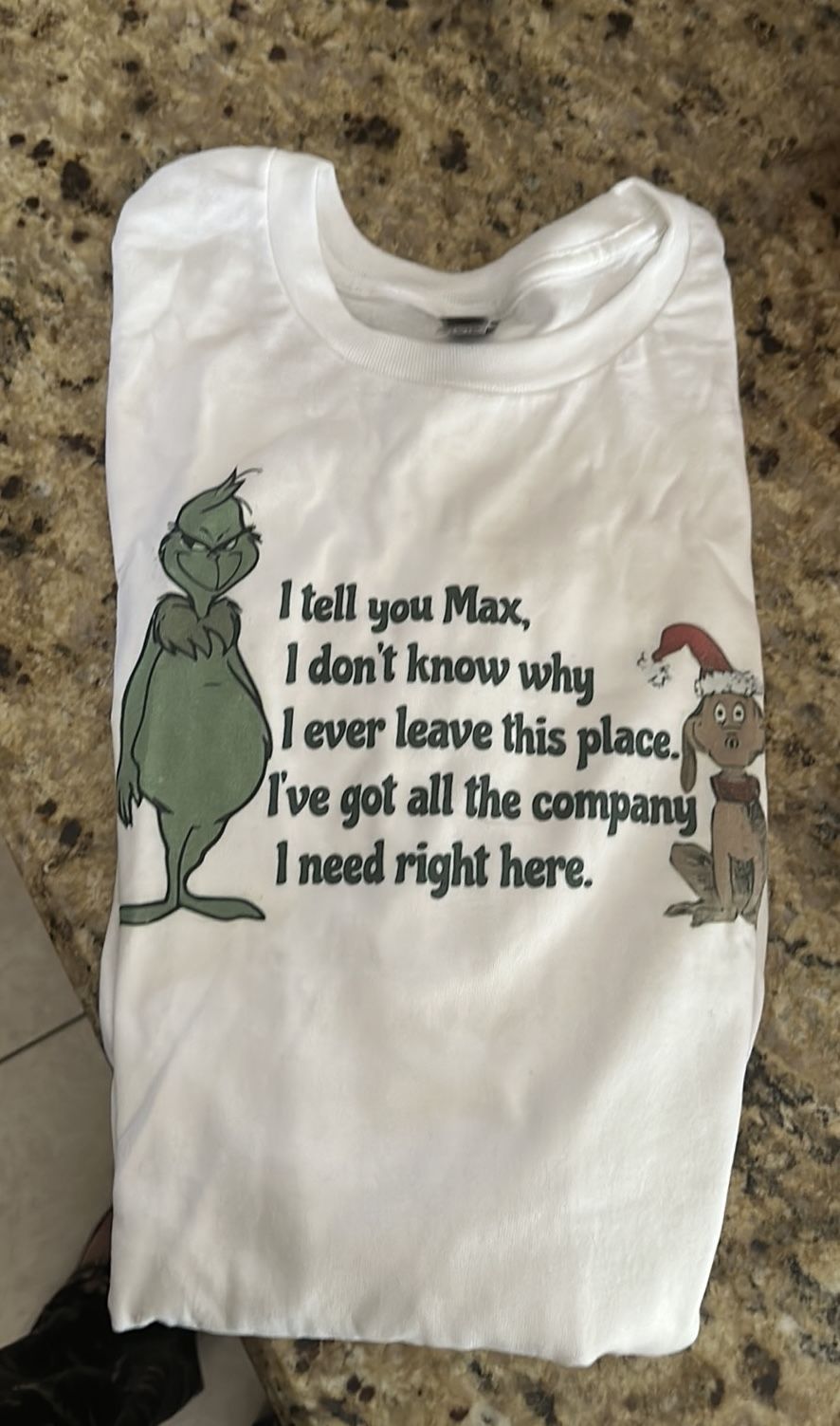 Brand New! Grinch And Max Shirt