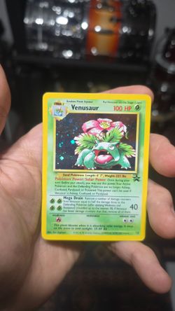 Wotc Black Star Promo Venusaur Pokemom Card