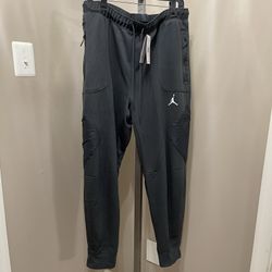 Nike Jordan Team Dri-FIT Air Fleece Pant Size XXL - Anthracite Gray
