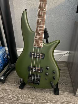 Jackson X Series Spectra IV Bass Guitar -  Army Drab