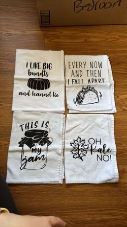 Funny kitchen towels