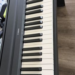 YAMAHA P45 88-Key Weighted Digital Piano Home Bundle WITHOUT Wooden Furniture Stand And Bench