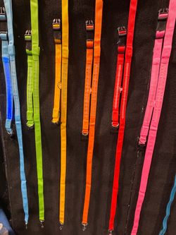 Nylon Pet Collar (Free leash)  Rechargeable