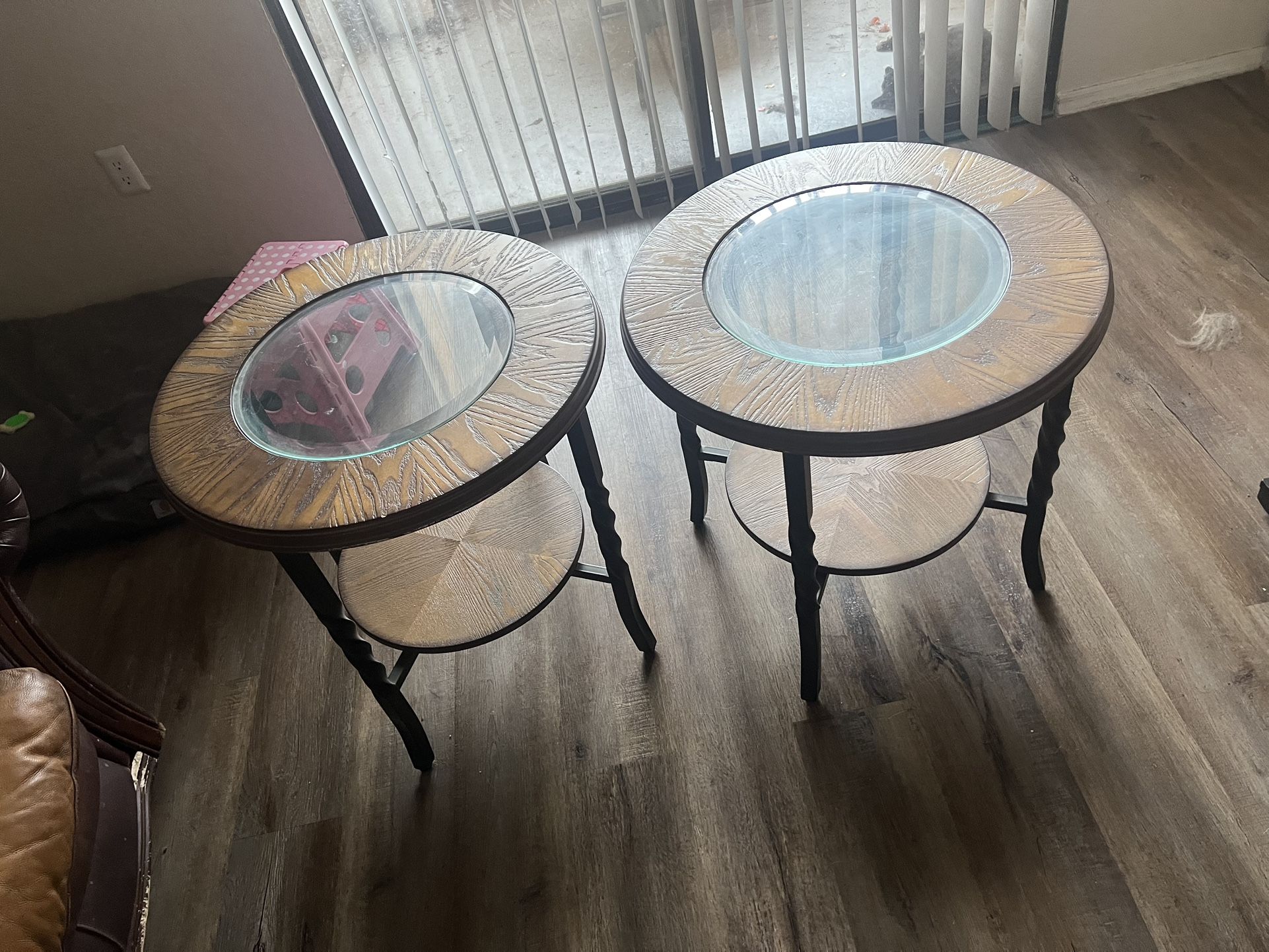 Wood End Tables