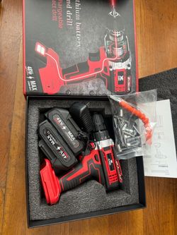 48V Cordless Lithium Battery Impact Drill Set