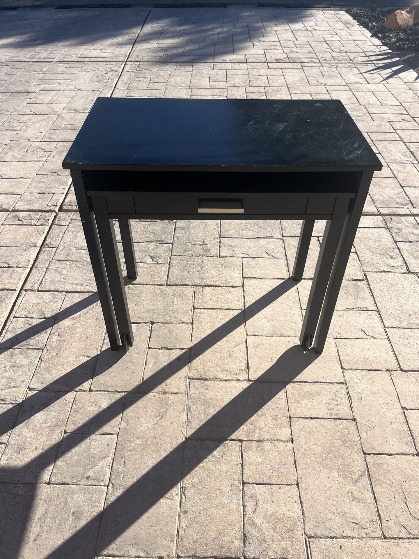 writing desk West Elm Parsons collection