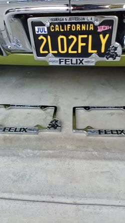 License place frame