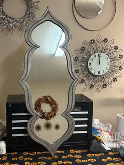 Beautiful Silver Mirror 45x18