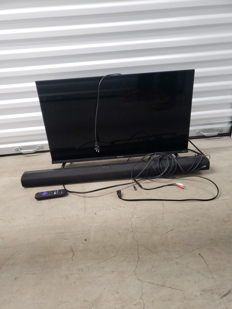 Roku 1080p TV + Polk Signbar (bundle)